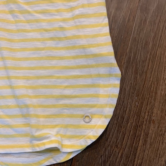 Calvin Klein Yellow‎ Striped TShirt Cotton - Picture 5 of 5
